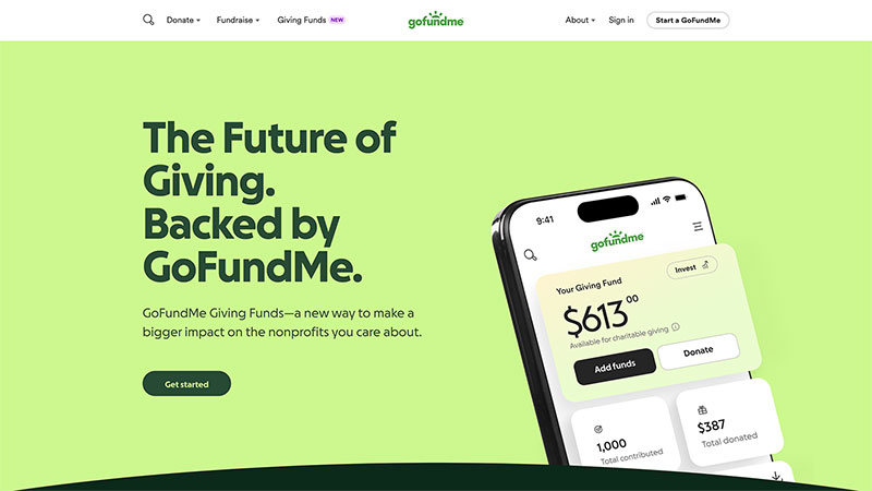 GoFundMe Giving Funds